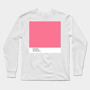 PANTONE 15-1920 TCX Morning Glory, pink Long Sleeve T-Shirt